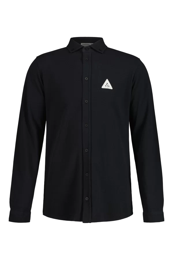 Maloja SchwarznussM. – Piqué Shirt SO23 1